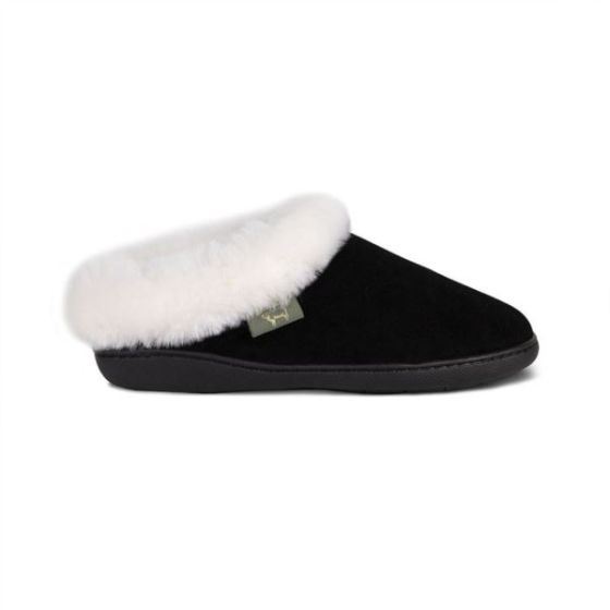 Womens Sunrise Scuff-Black-5