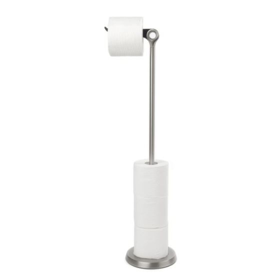 Tucan Toilet Paper Stand Nickel
