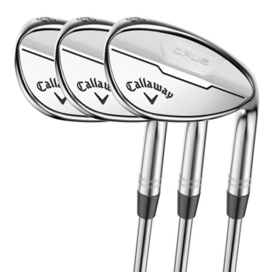 Callaway Opus Brushed Chrome Wedge Bundle