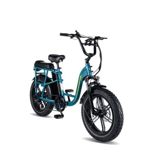 Happy Voyager Electric Bike Blue