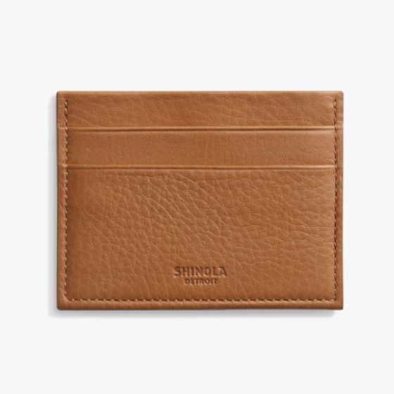 5 Pocket Card Case Tan