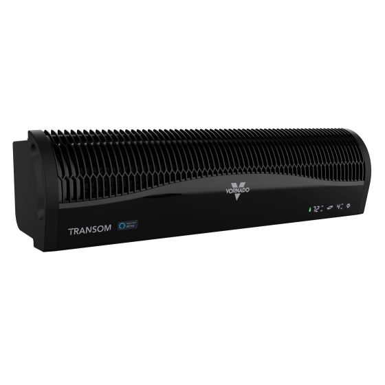 TRANSOM AE Alexa Enabled Window Circulator, Black