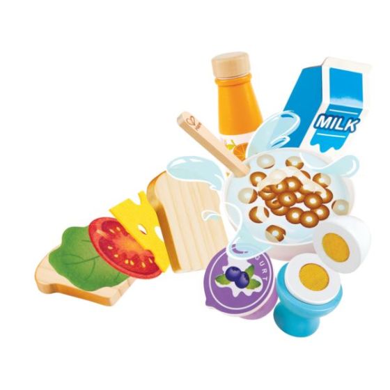 Delicious Wooden Breakfast Playset Ages 3+ Years