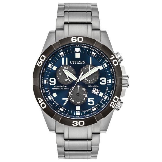 Men's Eco-Drive Brycen Watch, Super Titanium