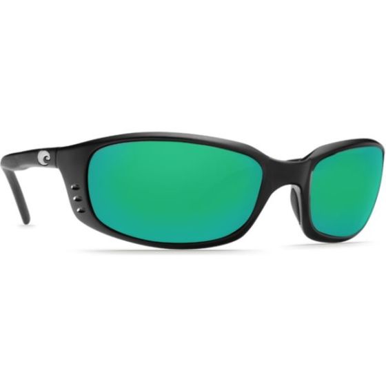 Brine Sunglasses - (Frame) Matte Black; (Lens) Green Mirror, 580G