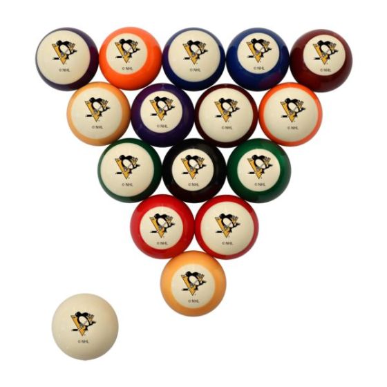 Pittsburgh Penguins Retro Billiard Ball Sets