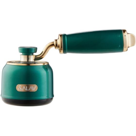 Retro Edition Rechargeable Fabric Shaver and Lint Roller with 6-Blade Shaving System, Emerald