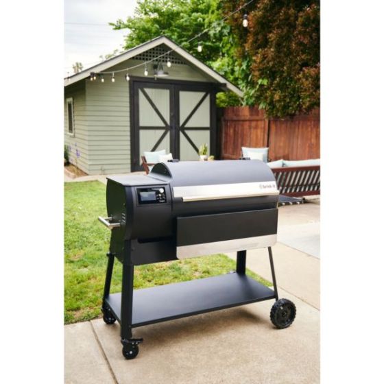 Origin-580 Smart Pellet Grill w/ Shelf & Cover