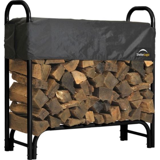 Heavy Duty Firewood Rack w/Cover