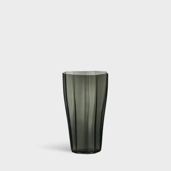 Reed Vase Moss Green Medium