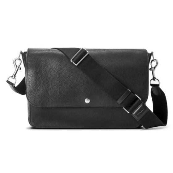 Canfield Relaxed Messenger Bag Black