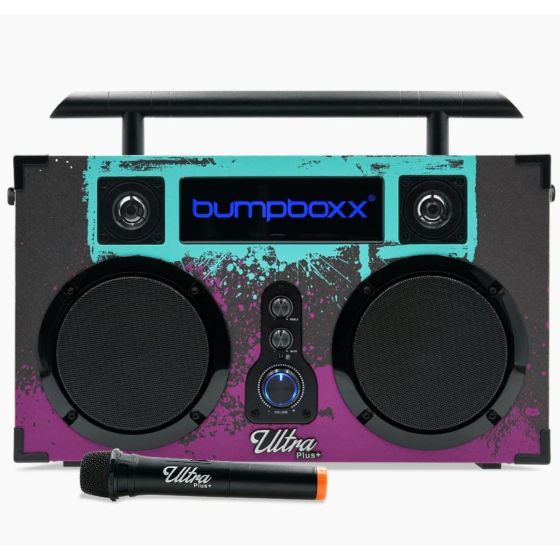 Bumpboxx Ultra+ Bluetooth Boombox with Microphone-Paint