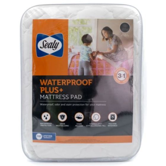 Sealy Fitted Cooling Comfort Mattress Encasement - King