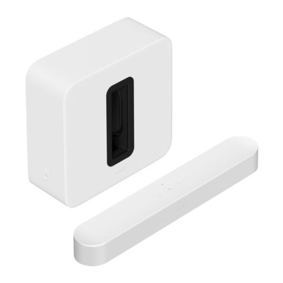 Premium Entertainment Set with Beam Gen 2 & Sub 4 - White