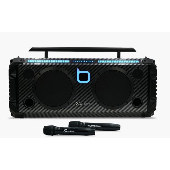 Bumpboxx Flare8 Bluetooth Boombox - Carbon Fiber