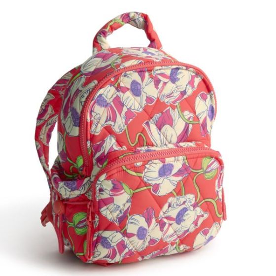 Small Banbury Backpack-Swirling Poppies-Featherweight