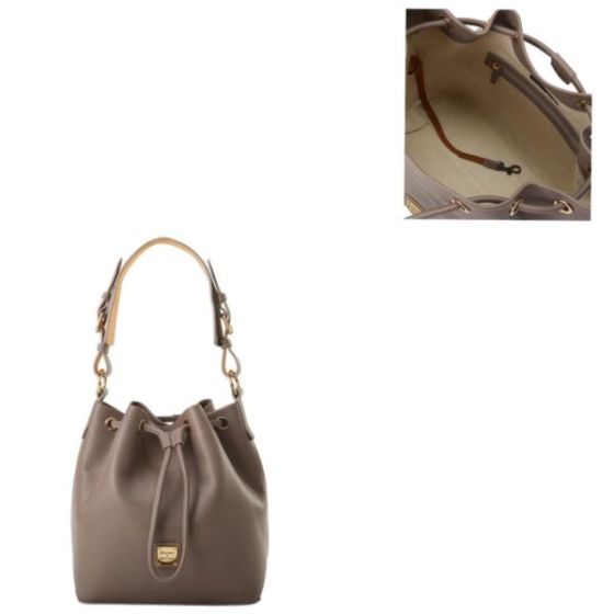Lucca Leather Drawstring