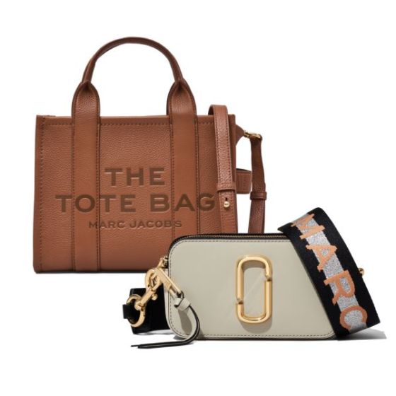 Small Leather Tote/Snapshot Duo