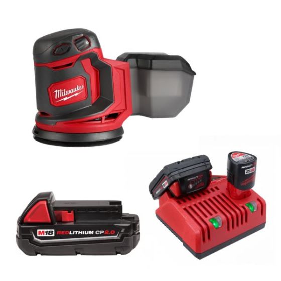 M18 Random Orbit Sander w/ M18 Battery + Charger