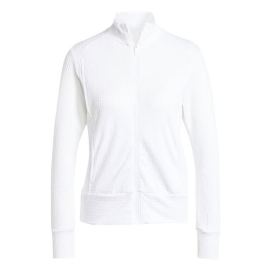 Adidas Women's Ultimate365 Textured Jacket - White/L
