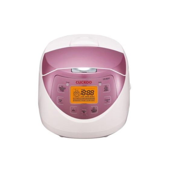 Micom Rice Cooker-Ivory & Pink/6 cup