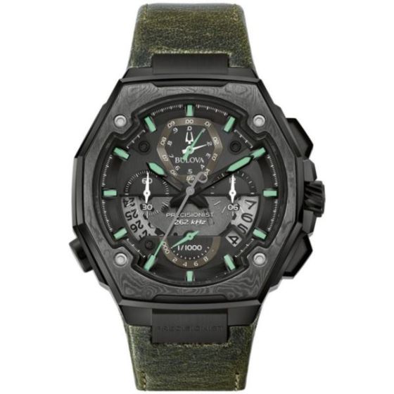 Men's Precisionist Gray Damascus Steel Watch