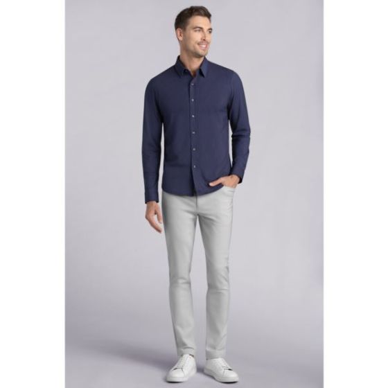 Zealous in Icy Cotton - Monaco Blue - XL Regular Fit