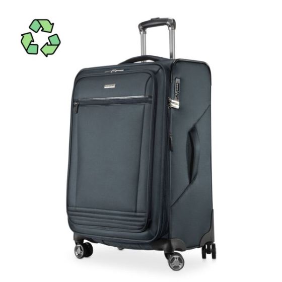 Ricardo Beverly Hills - Avalon SS Medium Check-In Expandable Spinner - Storm Blue