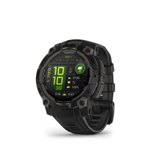 Instinct 3 45mm AMOLED Rugged GPS Smartwatch Black