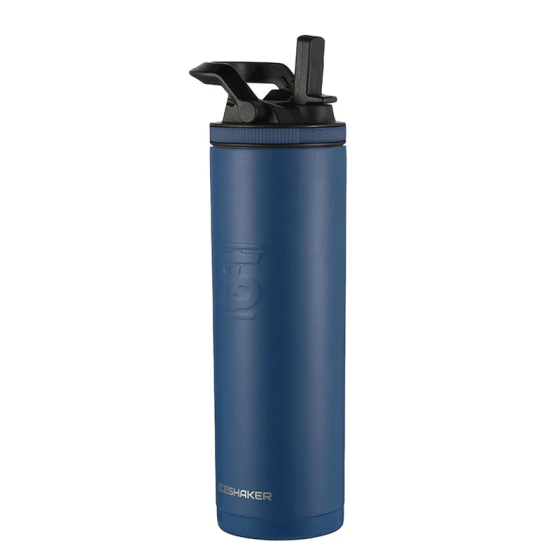 IceShaker 20 oz Sport Bottle- Navy