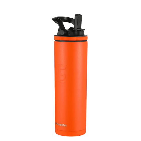 IceShaker 20 oz Sport Bottle-Orange