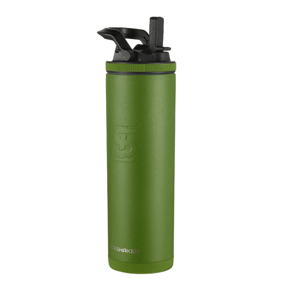 IceShaker 20 oz Sport Bottle-Green