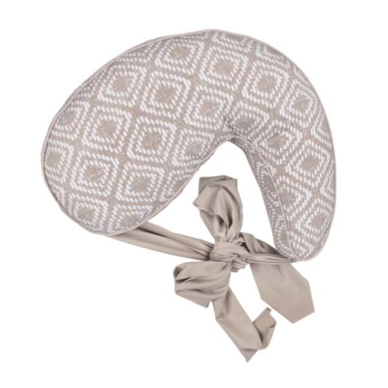 Boppy Anywhere Support Nursing Pillow Latte Rattan
