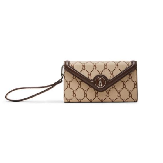 CLARRA Envelope Wristlet - Natural Multi