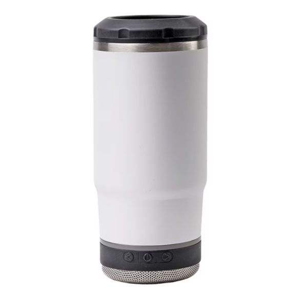 VIBE Drink Cooler - Pro Speaker-White