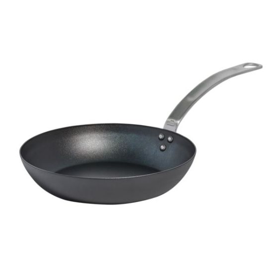 8-Inch Blue Carbon Steel Frying Pan - Seasoned