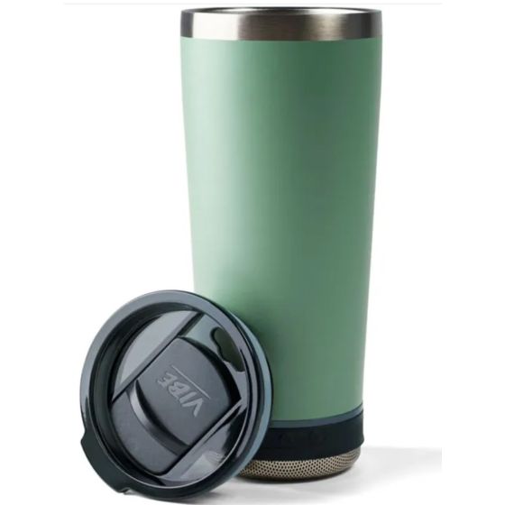 VIBE 18 oz Tumbler - Choice of 1 BASE:SoloSpeaker Powerbank Beacon-Seafoam