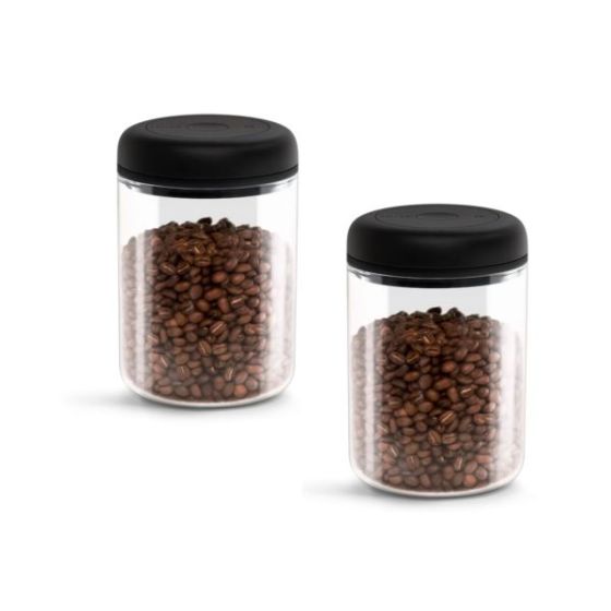 Fellow Atmos 1.2L Vacuum Canister - Clear Glass - Set of 2