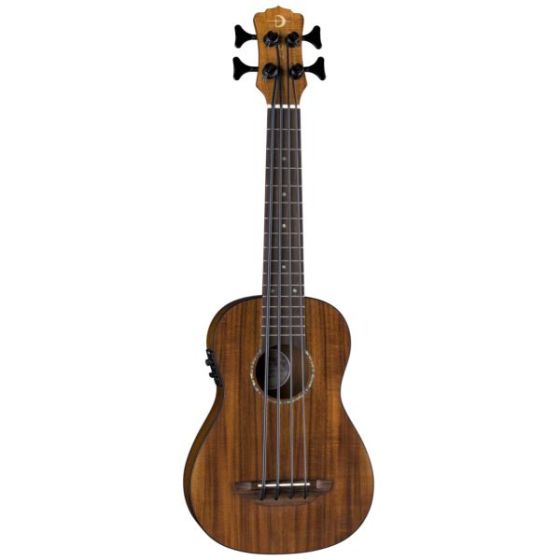 Ukulele Bari-Bass Koa w/ Preamp and Padded Gigbag
