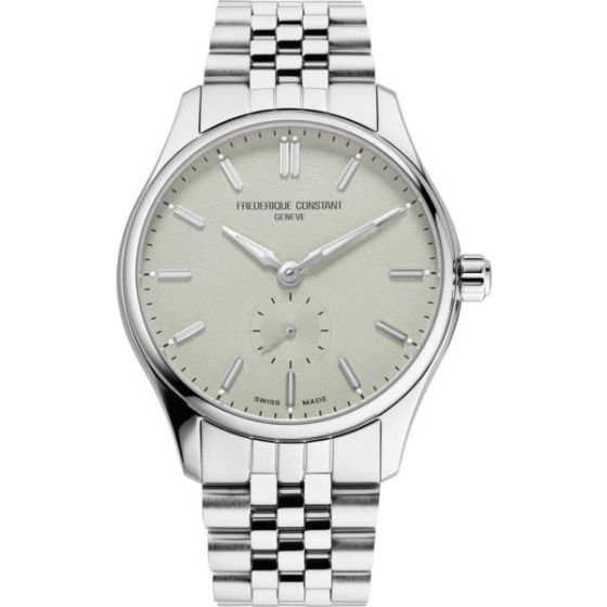 Men's Classic CLASSICS INDEX AUTOMATIC Stainless Steel Bracelet watch, Green dial