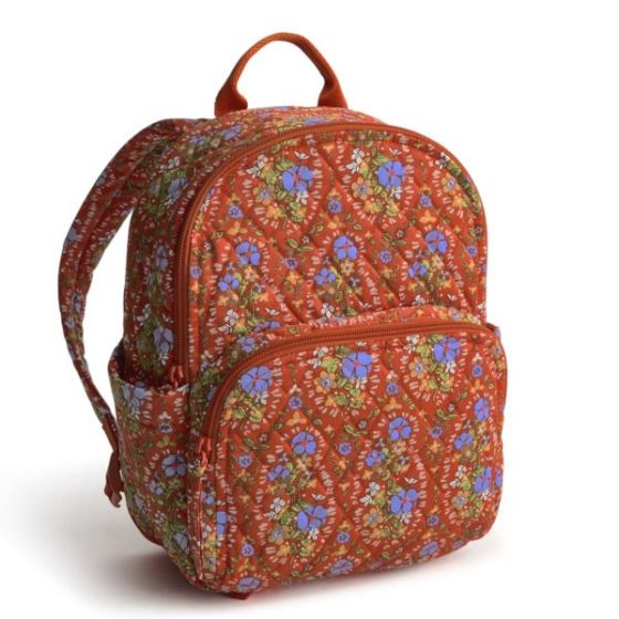 Small Banbury Backpack-Garden Paisley-Premium Cotton