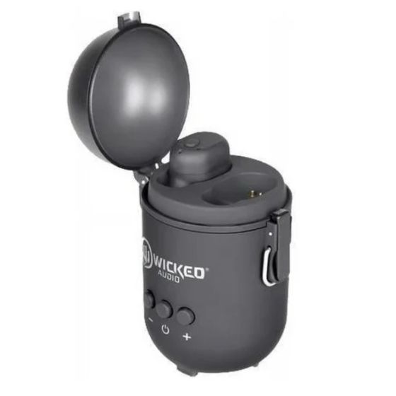 Wicked Audio Syver True Wireless Earbuds with Charging Case & BT Speaker 2 in1