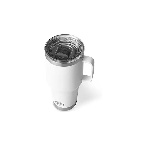Yeti Rambler 30 oz Travel Mug, White w Magslider Lid