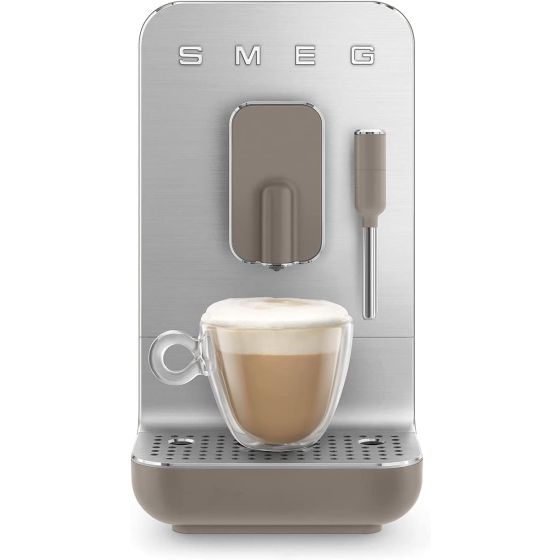 Smeg Aesthetic Fully-automatic Coffee Machine w/ Steam Wand