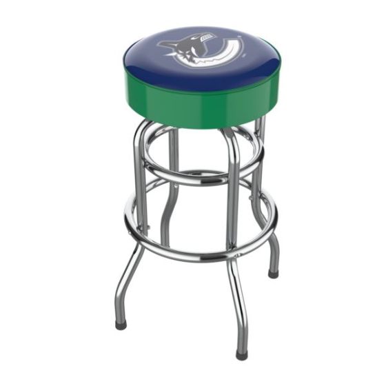 Vancouver Canucks Chrome Bar Stool