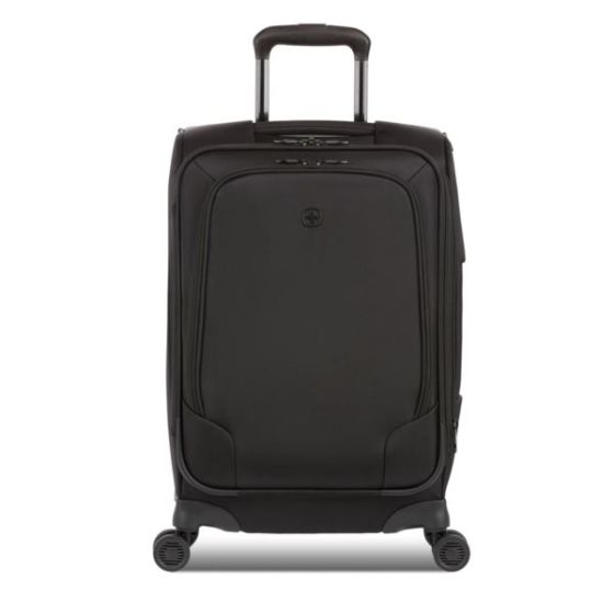 Diplomat Expandable Softside Carry-On Spinner Black