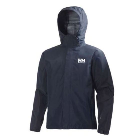 Mens Seven J Rain Jacket-Navy-XL