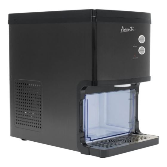 Automatic Dispensing 33lb Nugget Ice Maker Black/Stainless