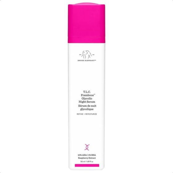 T.L.C. Framboos Glycolic Night Cream Size 1oz