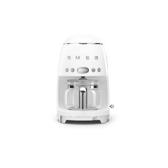 Smeg 50s Retro-Style 10 Cup Drip Filter Coffee Machine-White
